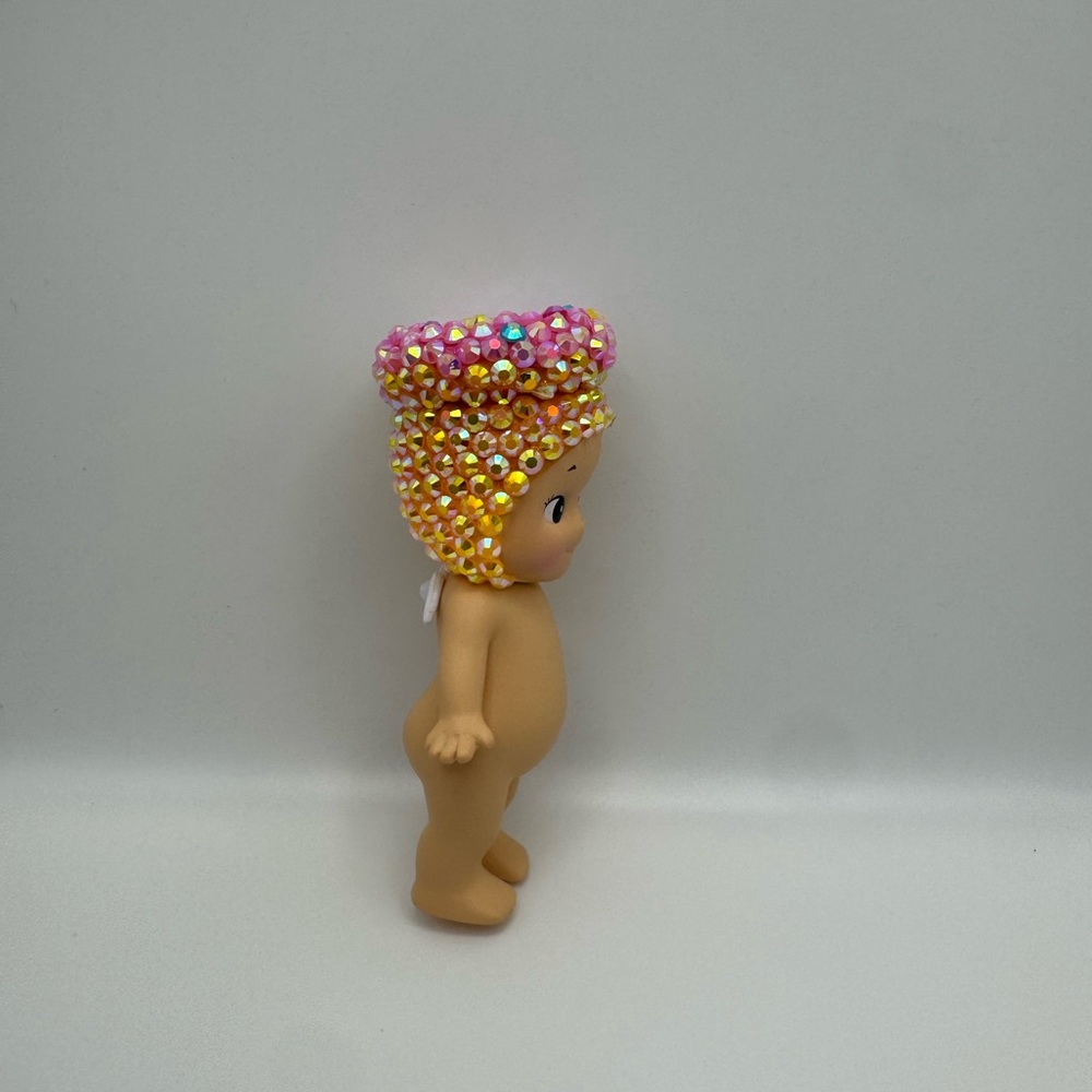 Custom Bedazzled Sonny Angel Donut Statue - Picture 4 of 6